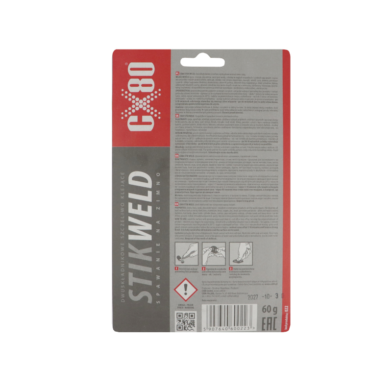 Klej do stali aluminium StikWeld CX-80-347931428