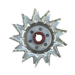 Koło pasowe alternatora z wentylatorem 5018301/2 Ursus C-330 polskie-347481126
