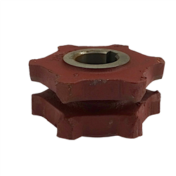 Koło gniazdowe napędowe FI-40mm wpust 12 wysoki ząb rozrzutnik obornika-347296305