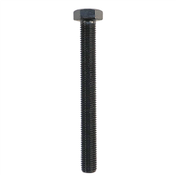 Śruba z łbem 6-kątnym pełny gwint M16x140 kl.10.9 surowy DIN933 do napinacza łańcucha podłogowego rozrzutnik obornika-347933154
