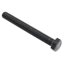 Śruba z łbem 6-kątnym pełny gwint M16x140 kl.10.9 surowy DIN933 do napinacza łańcucha podłogowego rozrzutnik obornika-347933156