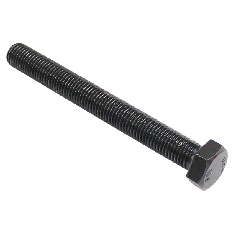 Śruba z łbem 6-kątnym pełny gwint M16x140 kl.10.9 surowy DIN933 do napinacza łańcucha podłogowego rozrzutnik obornika-347933156