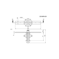 Napinacz kompletny Z-10 1"rozrzutnik obornika Tandem-347483929