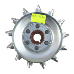 Koło pasowe alternatora C-360 z wentylatorem 5095513/1 polskie-347481129