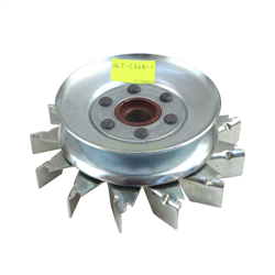 Koło pasowe alternatora C-360 z wentylatorem 5095513/1 polskie-347481128