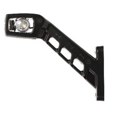 Lampa zespolona obrysowa kątowa długa przednio - tylna i pozycyjna boczna W48 LED 12/24V wodoodporna lewa z przewodem-347491813