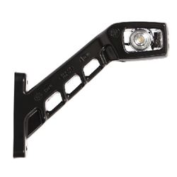 Lampa zespolona obrysowa kątowa długa przednio - tylna i pozycyjna boczna W48 LED 12/24V wodoodporna prawa z przewodem-347491814