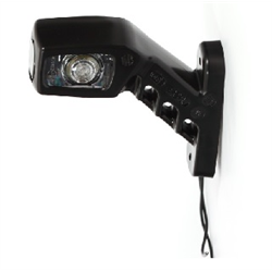 Lampa zespolona obrysowa kątowa krótka przednio - tylna i pozycyjna boczna W49 LED 12/24V wodoodporna lewa z przewodem-347491816