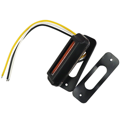 Lampa ostrzegawcza LED 12-24V błyskowa IP6 2463 WAŚ-347912325