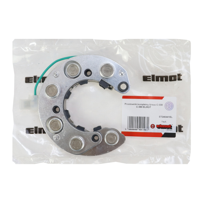 Prostownik kompletny alternatora EL230000. EL260000 Ursus C-330 C-360 ELMOT-347510954
