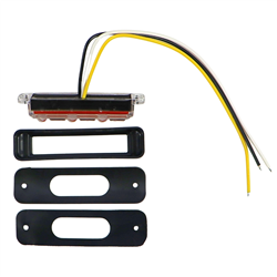 Lampa ostrzegawcza LED 12-24V błyskowa IP6 2466 WAŚ-347912322