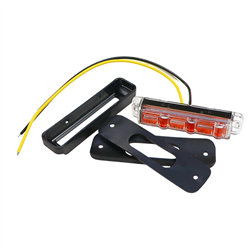Lampa ostrzegawcza LED 12-24V błyskowa IP6 2466 WAŚ-347912323