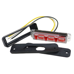 Lampa ostrzegawcza LED 12-24V błyskowa IP6 WAŚ-347910226