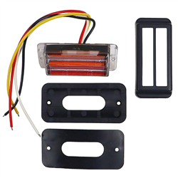 Lampa ostrzegawcza LED 12-24V IP6 ze światłem pozycyjne - obrysowe tylne WAŚ-347910308
