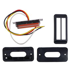 Lampa ostrzegawcza LED 12-24V IP6 ze światłem pozycyjne -obrysowe boczne WAŚ-347910059