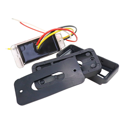 Lampa ostrzegawcza LED 12-24V IP6 ze światłem pozycyjne -obrysowe boczne WAŚ-347910061