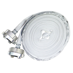 Wąż strażacki motopompy ppoż. z końcówkami storz 52/25mm kolor biały Fi-25mm / 1" 20m PZL HYDRAL-347523143