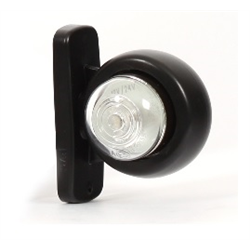 Lampa obrysowa krótka przednio - tylna W56 LED 12/24V z przewodem wodoodporna IP66/68 LED-347491810