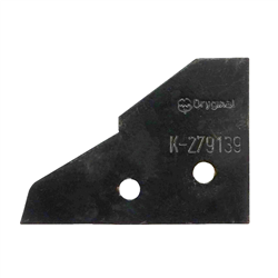 Końcówka płozy lewa Kuhn stal borowa 279139-347494406