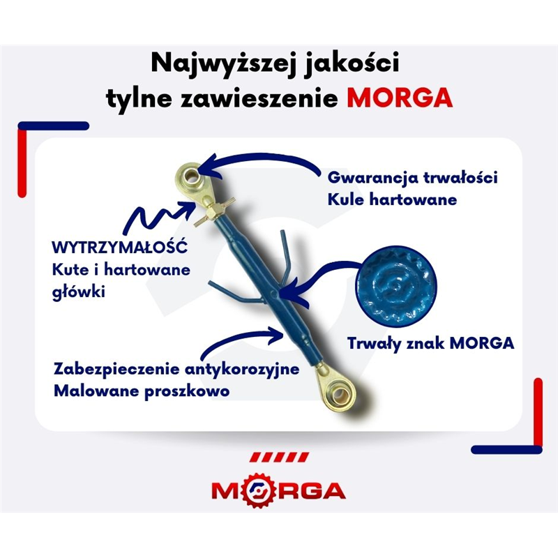 Łącznik centralny MF3, MF255, Ursus 3512 MORGA-347487009