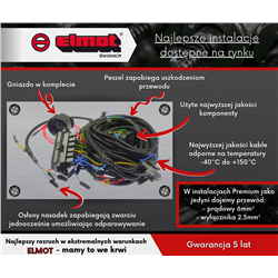 Instalacja wiązka łączona kompletna Massey Fergusson Ursus 4512 MF4 ELMOT Premium-347502881