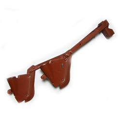 Redlica skrajna podwójna lewa 35cm zawiasa metalowa siewnik Poznaniak-347492884