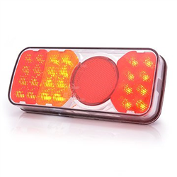 Lampa tylna zespolona diodowa W66L lewa,kierunkowskaz,pozycja,stop,przeciwmgłowe 12/24V W66L-347482395