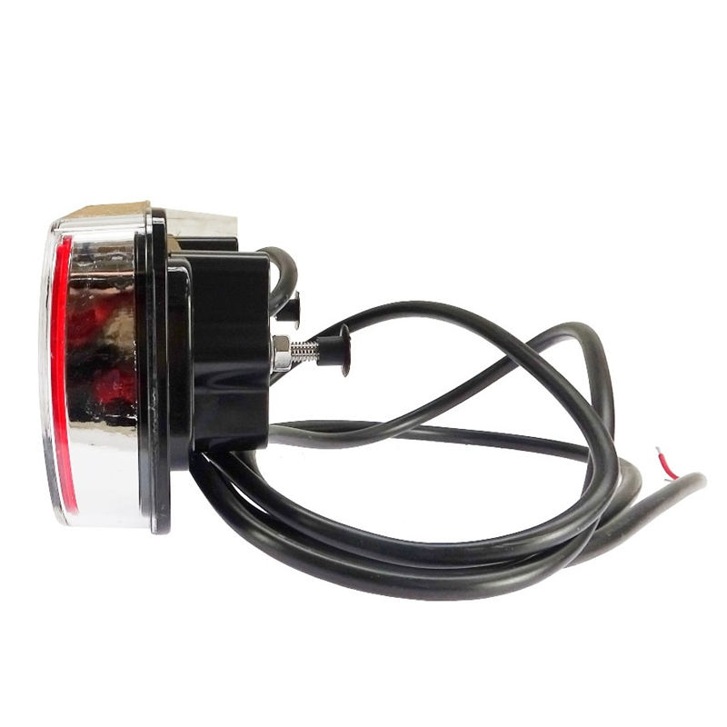Lampa tylna zespolona diodowa W66LP 5-funcyjna bez oświetlenia tablicy rejestracyjnej LED 12/24V prawa - lewa wodoodporna kolor 