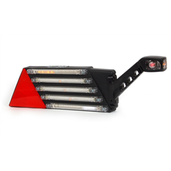 Lampa zespolona tylna 8-funkcyjna z obrysówką LED 12/24V prawa wodoodporna z przewodem-347492729