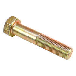 Śruba z łbem 6-kątnym niepełny gwint 1/2" x 2 1/2" UNF DIN960 ocynk - mocowania błotnika MF-347927149