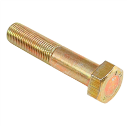 Śruba z łbem 6-kątnym niepełny gwint 1/2" x 2 1/2" UNF DIN960 ocynk - mocowania błotnika MF-347927151