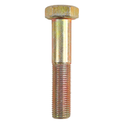 Śruba z łbem 6-kątnym niepełny gwint 1/2" x 2 1/2" UNF DIN960 ocynk - mocowania błotnika MF-347927150