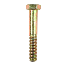 Śruba z łbem 6-kątnym niepełny gwint 3/8" x 2 1/4" UNC DIN931 ocynk - mocowania wspornika bloku 358365X1 Ursus MF-347933682