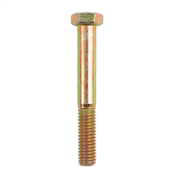 Śruba z łbem 6-kątnym niepełny gwint 3/8" x 2 3/4" UNC DIN931 ocynk-347927124