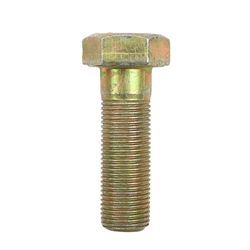 Śruba z łbem 6-kątnym niepełny gwint 5/8" x 2 1/4" UNF DIN960 ocynk - śruba obciążników zaczepu Ursus MF-347927427