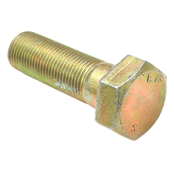 Śruba z łbem 6-kątnym niepełny gwint 5/8" x 2 1/4" UNF DIN960 ocynk - śruba obciążników zaczepu Ursus MF-347927429