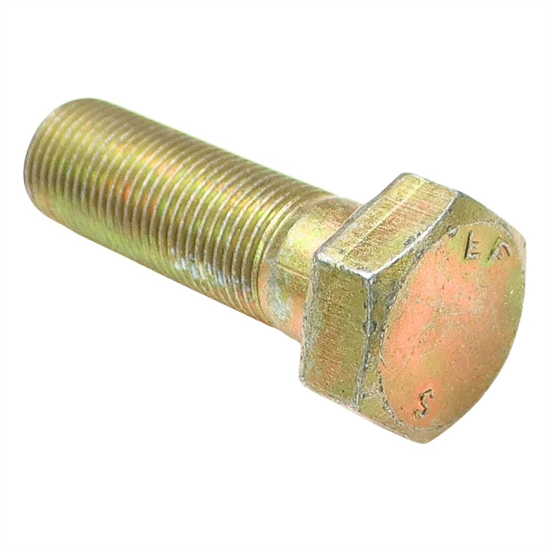 Śruba z łbem 6-kątnym niepełny gwint 5/8" x 2 1/4" UNF DIN960 ocynk - śruba obciążników zaczepu Ursus MF-347927429