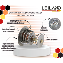 Termostat cieczy chłodzącej silnika 6WG1 Mitsubishi 37546-21701 LEILAND-347521475