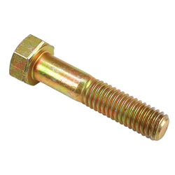 Śruba z łbem 6-kątnym niepełny gwint 7/16" x 2 1/8" UNC DIN931 ocynk - mocowania podnośnika MF-347927110