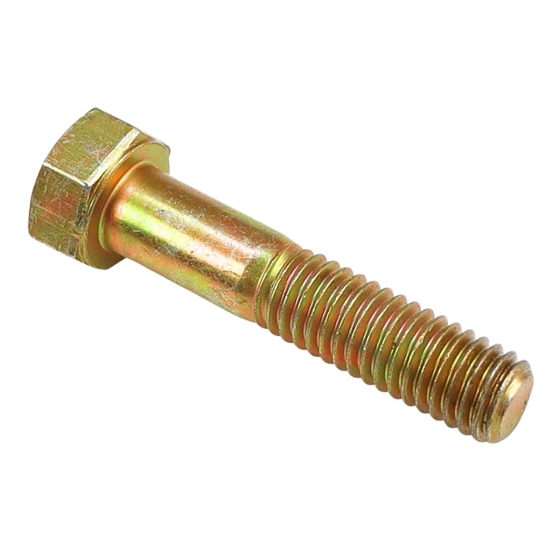 Śruba z łbem 6-kątnym niepełny gwint 7/16" x 2 1/8" UNC DIN931 ocynk - mocowania podnośnika MF-347927110