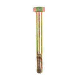 Śruba z łbem 6-kątnym niepełny gwint 7/16" x 4 1/8" UNC DIN931 ocynk - mocowania podnośnika Ursus MF-347933679