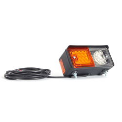Lampa kierunku przednia zespolona WO7 12/24V prawa wodoodporna z przewodem Ursus MF LED-347487307