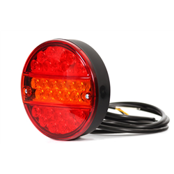 Lampa zespolona tylna W19D 12V-24V wodoodporna IP 66/68 z przewodem LED-347495083