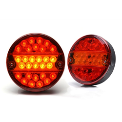 Lampa zespolona tylna W19D 12V-24V wodoodporna IP 66/68 z przewodem LED-347495084