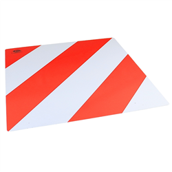 Tablica odblaskowa prostokątna 423X423mm ponad gabaryt prawa Polska UV odporna-347910437