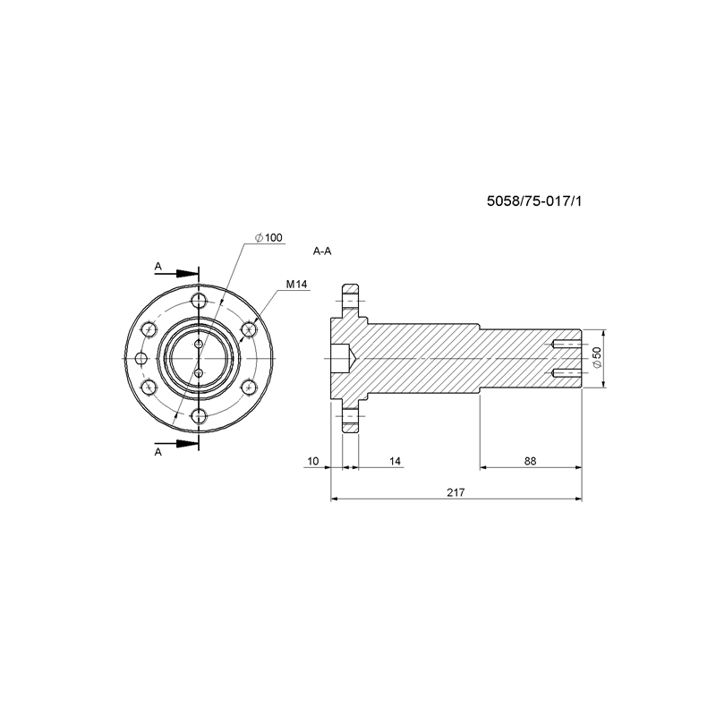 Czop tarczy sprzęgła Bizon Rolmus-347910365