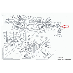Koło łańcuchowe Z-24 prasa Z-224 Sipma-347482274