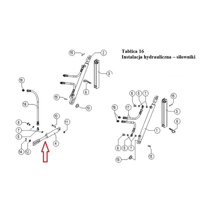 Cylinder prasy zwijającej CNS08-347486205