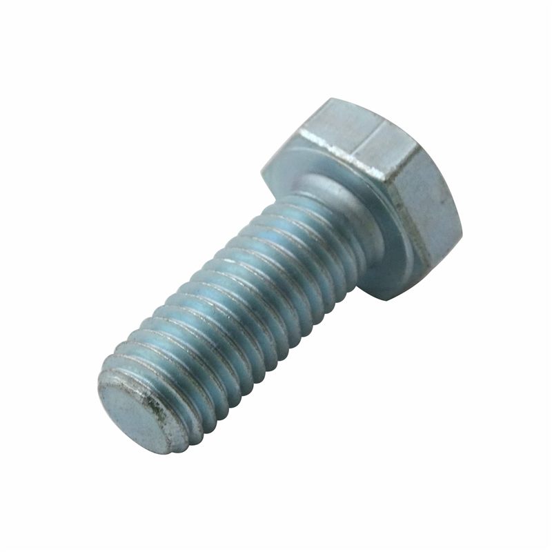Śruba z łbem 6-kątnym pełny gwint M12x30 kl.8.8 DIN933 ocynk biały-347496467