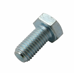 Śruba z łbem 6-kątnym pełny gwint M12x25 kl.8.8 DIN933 ocynk biały-347496456